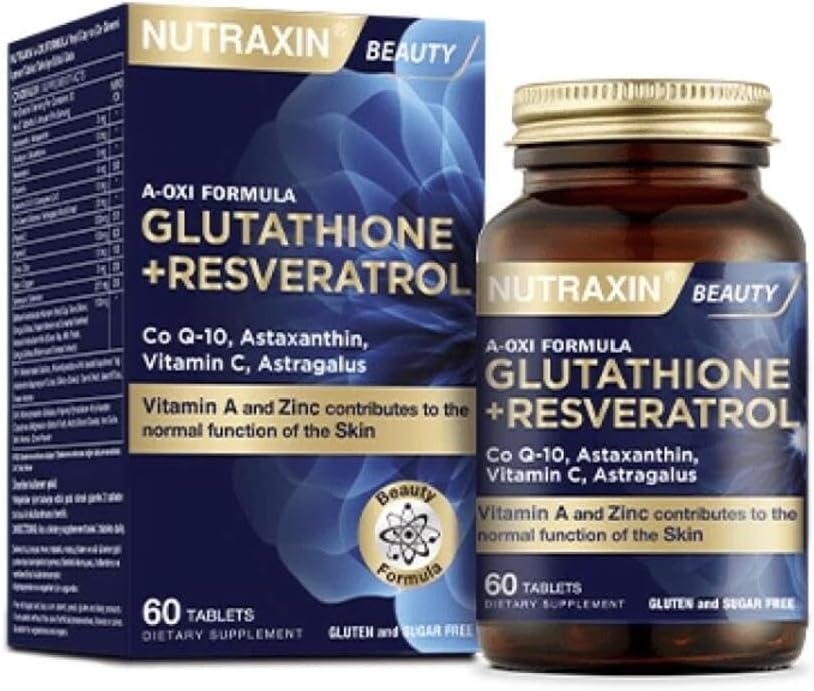 Nutraxin A-Oxi Formula Glutathione + Resveratrol, 60 Tablet
