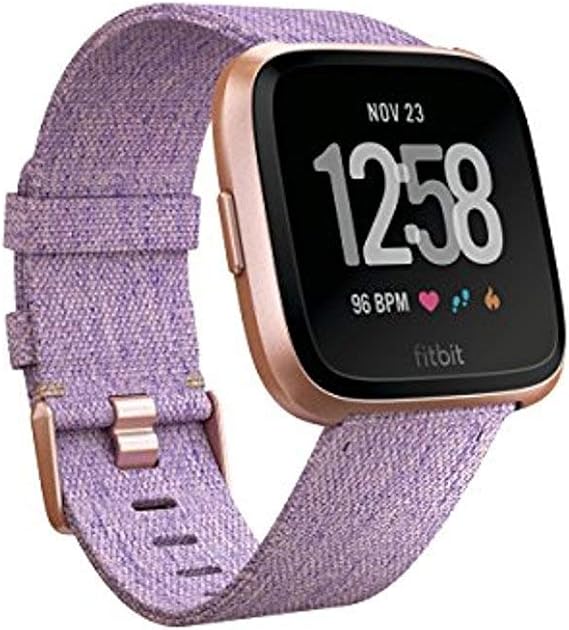 Fitbit Versa Smart Watch, One Size (S & L Bands Included)