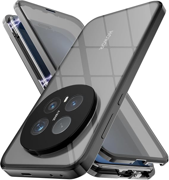 Privacy Case Compatible with Honor Magic 8 Pro 5G, Black