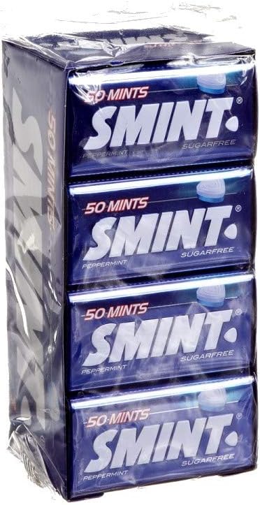 Smint Sugar Free Mints, Peppermint, 12 x 35g