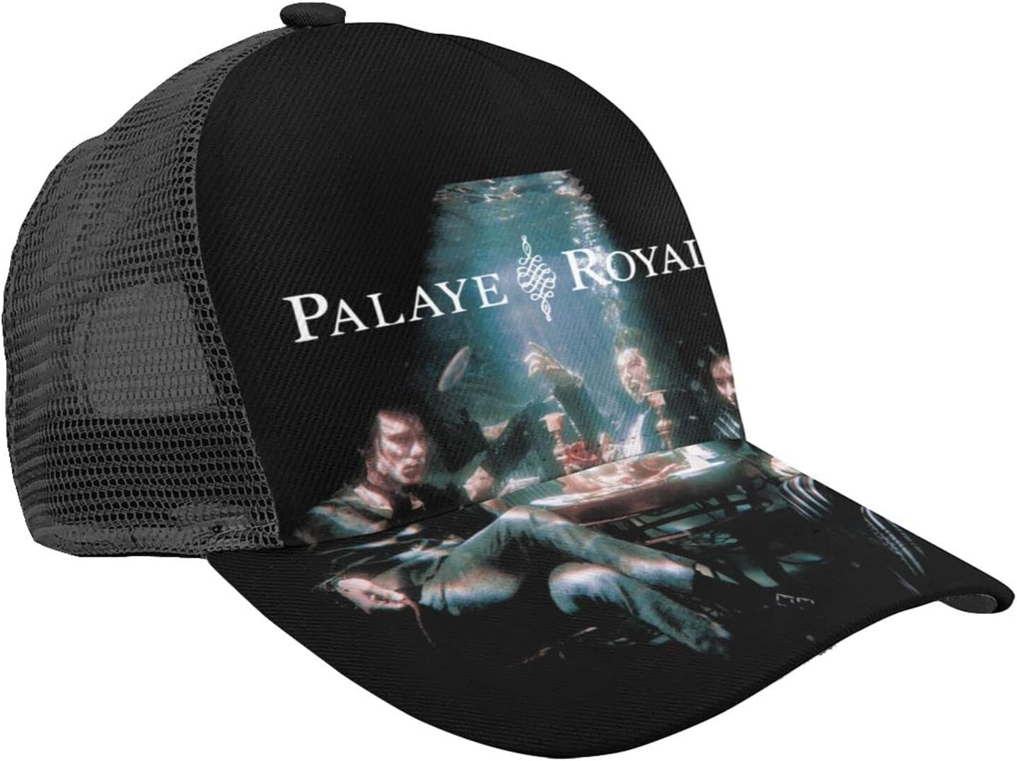 Mens Cap, Mesh Hat, Palaye Royale Cap, Baseball Cap, Large Size, Leisure, Cooling Cap, Sun Protection, Spring and Summer, Stylish, Sports Cap, Tennis, Soft