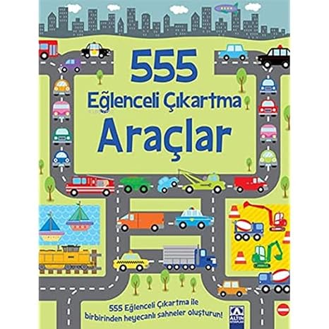555 Eğlenceli Çıkartma - Araçlar