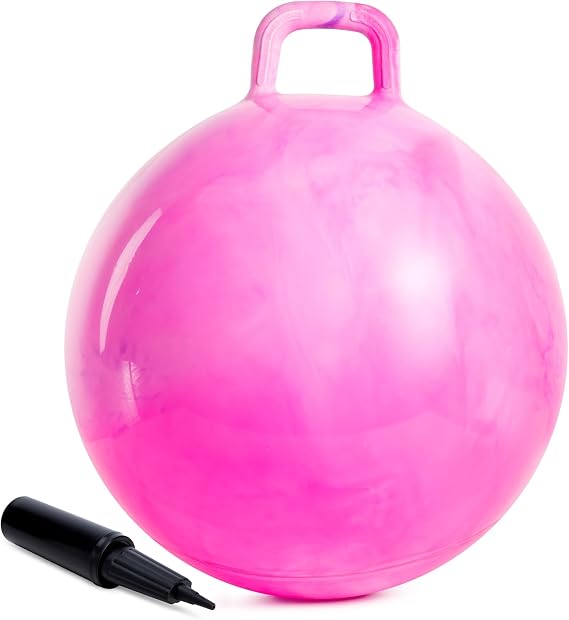 U&C Planet 20in Space Hopper for Kids Age 5 to 9, Outdoor Garden Bouncy Toy