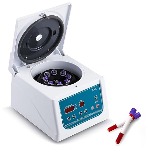 CGOLDENWALL PRP Centrifuge Machine, 8x15ml, 4000rpm, 99min Timer, 1880xg