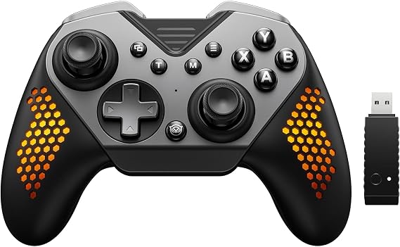 NYXI Flexi Wireless PC Controller - Hall Effect Sensing Joystick, Hall Analong Triggers, Interchangeable D-pad&Left Joystick, Adjustable