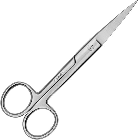 Operating Scissors - Straight - Strong Pattern - Delicate Scissors