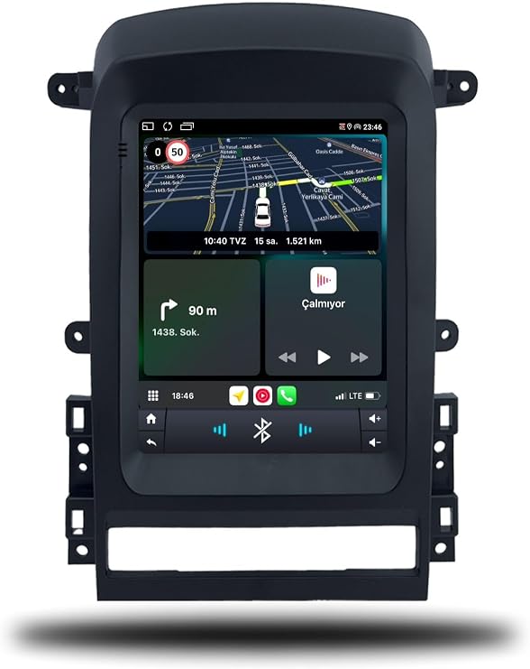 MarTechno Android Multimedya 6GB RAM 128GB Hafıza Chevrolet Captiva Tesla 2007-2011 ile uyumlu