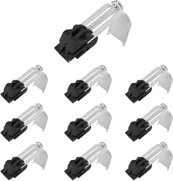 10 PCS Undermount Sink Clips,Mounting Clips, Adjustable Angle, Robust and Durable, Suitable for Laundry Rooms, Kitchen Sinks, Shower Rooms