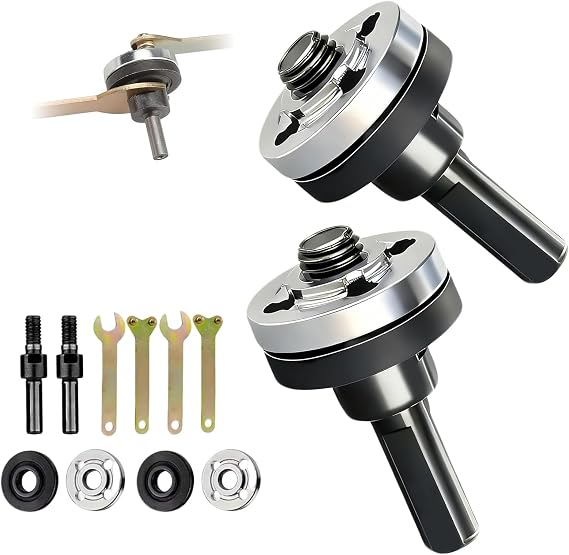 10Pcs Angle Grinder Adapter for Drill, Electric Drill to Angle Grinder