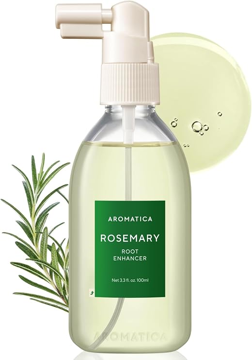 AROMATICA Rosemary Root Enhancer 3.38oz/100ml- Nourishing Scalp Spray with