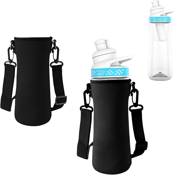 2 Pcs Sleeve Compatible with 32oz Cirkul Water Bottle, Water Bottle Sleeve for Cirkul Plastic & Stainless Steel,Neoprene Cover to Keep Water Cold & Protects Effect Retains Temperature Accessories