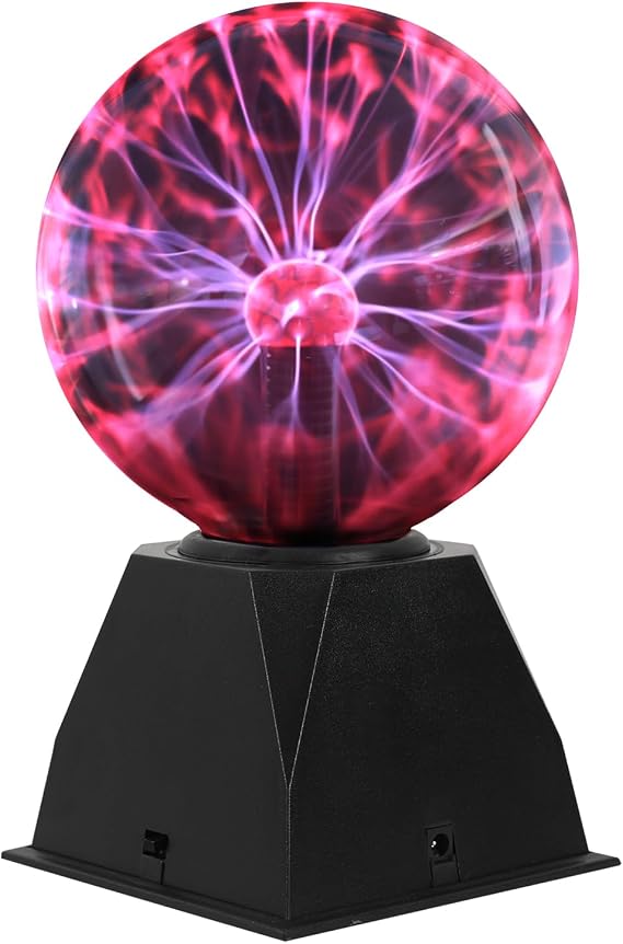 6 Inch Magic Plasma Ball Plasma Lamp Touch and Sound Sensitive [Energy Class F]