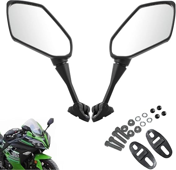 Motorcycle Rearview Mirror, E-Mark Racing Motorbike Mirrors