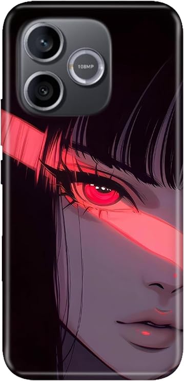 Honor 600 Lite ile Uyumlu Silikon Kılıf, Beauty Anime Temalı Desenli, Darbe Emici, Çok Renkli