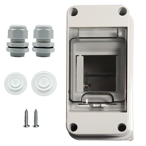 Distribution Protection Box Consumer Unit 3Way Din Rail Enclosure