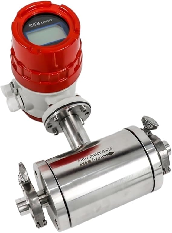Flow meter dn50 high accuracy 800mm pipe electromagnetic flow meter(DN50 PTFE Lining)