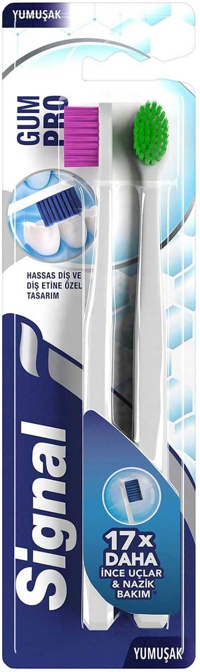 Signal Nazik Diş Eti Bakımı 2'li Yumuşak Diş Fırçası