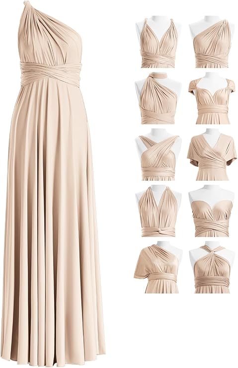 72styles Multiway Bridesmaid Dress, Maxi