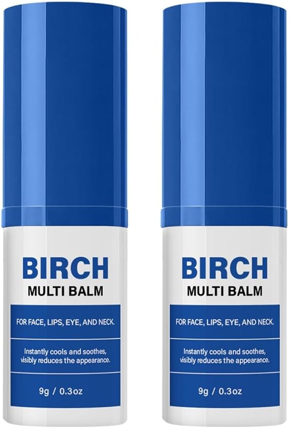Balm for Eye Bags, Birch Multi Balm, Korean Collagen Moisturing Stick, Intensive Repair & Moisturizing Cream, Reduces Fine Lines & Dark Circles, Nourishes Cares For Delicate Eye Area (2)