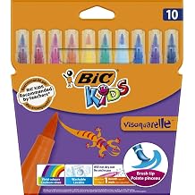 Bic Visa 10-Piece Felt Paint Pen with Brush Tip