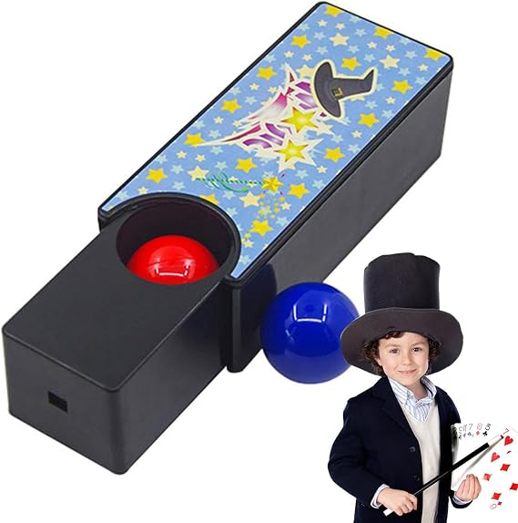 Kids Changeable Magic Box, Interactive Red To Blue Ball