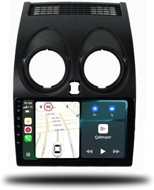 MarTechno Android Multimedya 4GB RAM 32GB Hafıza Nissan Qashqai 2007-2013 ile uyumlu