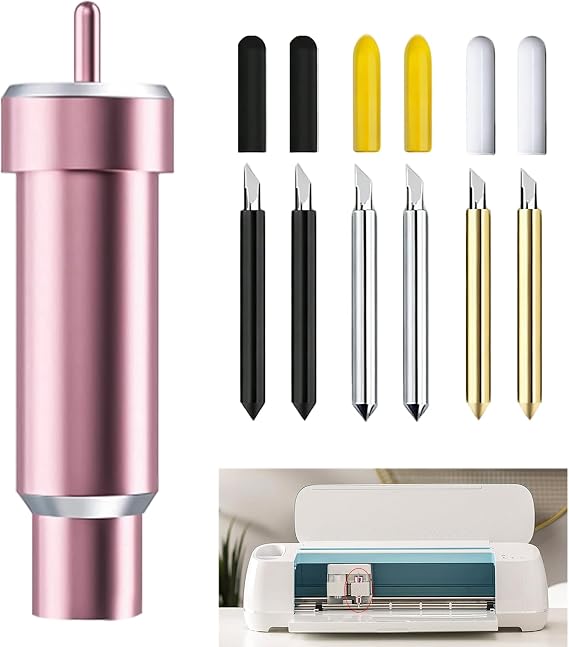 Precision Deep Cut Blades Set for Cricut Explore Air 2 Air 3 Maker 3, Includes 30°, 45° and 60° Angles for Cricut Maker, Explore and Air, for Detailed Cuts in Various Materials