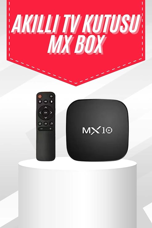 YamanHobi Mx Box Android Tv Media Sound 4K Ultra HD Görüntü Kaliteli