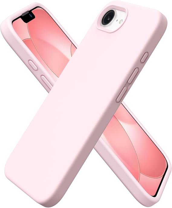 ORNARTO for iPhone 17e Case/iPhone 16e Case, Slim Liquid Silicone Cover