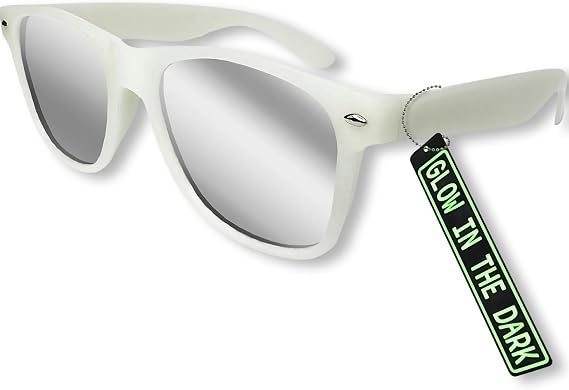 Solar Eclipse Glasses 2026 – Glow-in-the-Dark SoFi Glasses, CE Certified to ISO 12312-2, Fits Over Glasses, Safe Solar Viewing for Adults and Children
