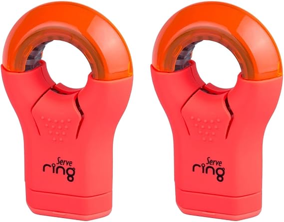 Serve Ring Silgili Kalemtras Kirmizi 2li