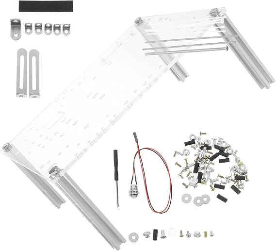 DOITOOL Motherboard Open Frame Computer Case Bracket Compact Design for Desktop Testing and Troubleshooting