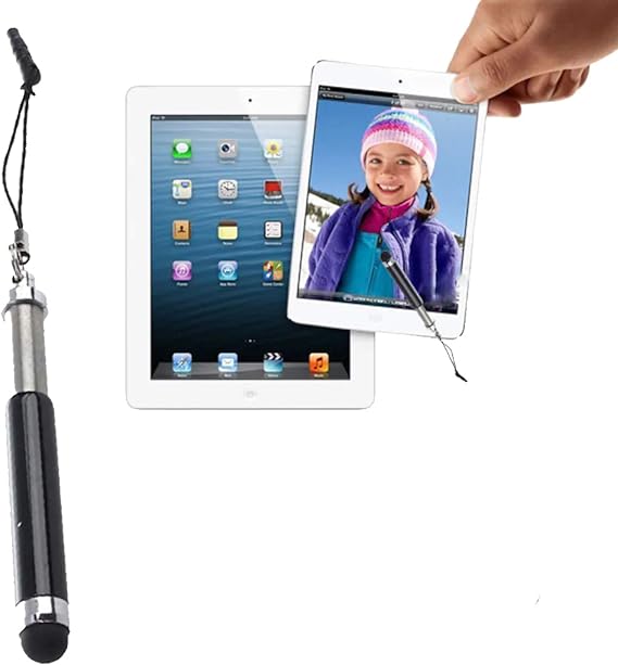 Microcase Mini Dokunmatik Touch Pen Stylus Kalem AL2560 - Siyah