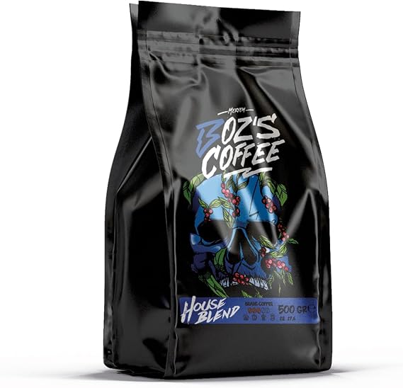 Meryem Boz's Coffee House Blend Çekirdek Kahve, Orta Kavrulmuş, Yumuşak İçim, Turunçgil ve Tatlı Tonlar, 500 g