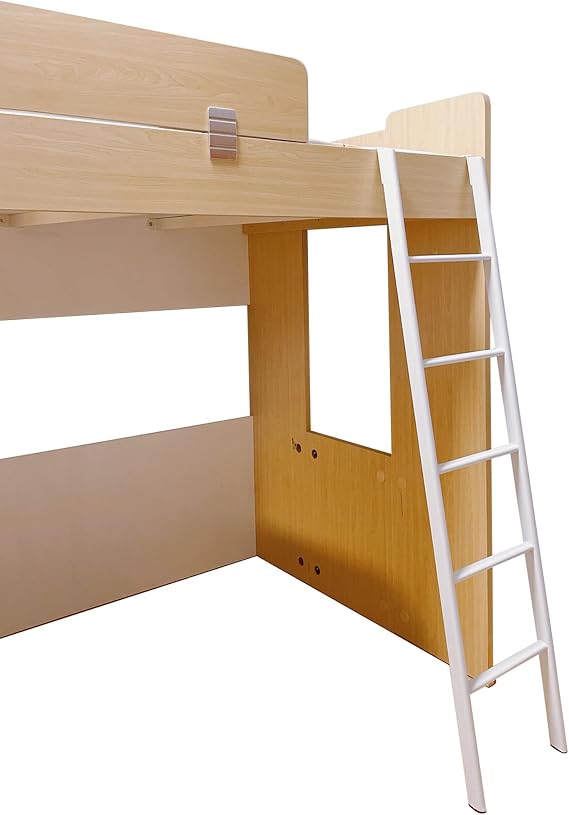Bunk Bed Ladder for TeensAdjustable 57 Steps RV High Loft Ladder Sturdy & Safe Bed Access Ideal for Kids' Bunk Beds & Lofted Spaces