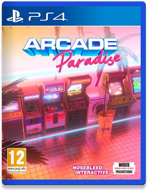 Arcade Paradise (PS4) Classic Arcade Games (Playstaion 4) Wired Productions