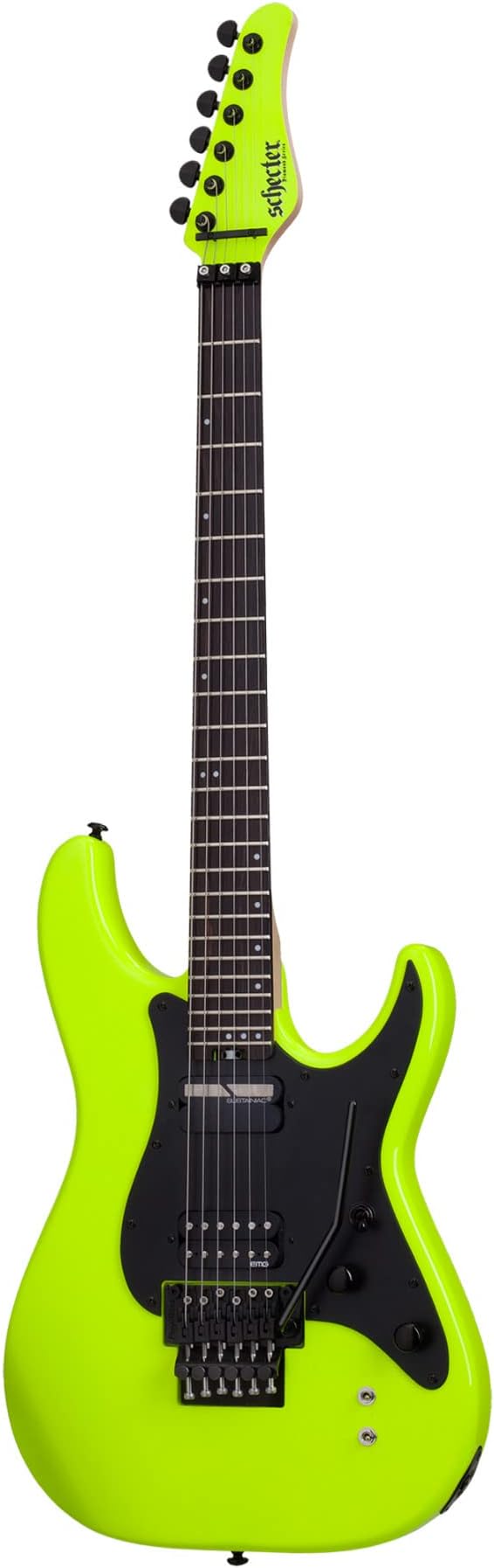 Schecter 6 String Solid-Body Electric Guitar, Birch Green 1289