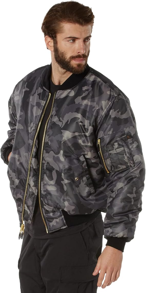 ROTHCO Men's Ma-1 Flight Jacket MA-1 Flight Jacket (Pack of 1)