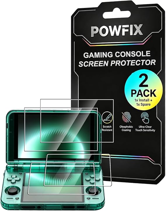 2 Pack Screen Protector for Retroid Pocket Duo 5.5" & 4.5"