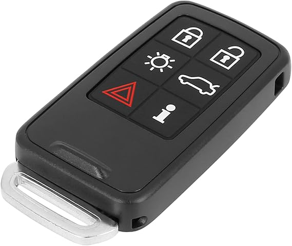 X AUTOHAUX 6 Button Keyless Entry Remote Key Fob Shell Case for Volvo