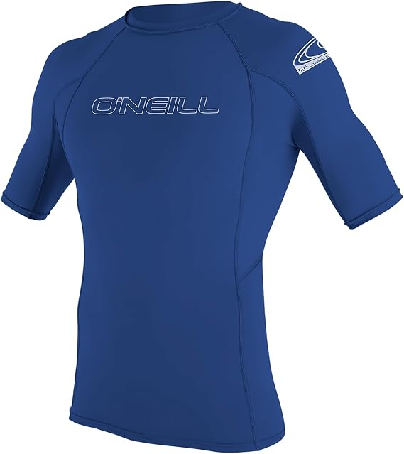 O'Neill Wetsuits Men's Basic Skins Short Sleeve Rash Guard Vest