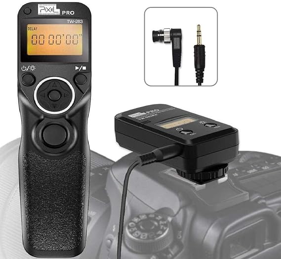 Pixel Camera Remote Shutter Release Timer TW-283 DC0 Intervalometer for