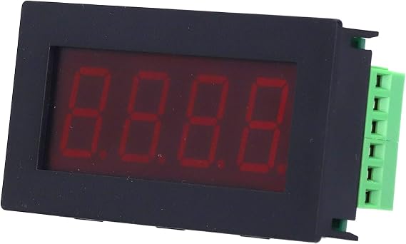 4桁dc5‑36v シリアルポート デジタル Led パネルメーター 通信 Led シリアルポートメーター Plcディスプレイ Modbus-rtu Rs485用