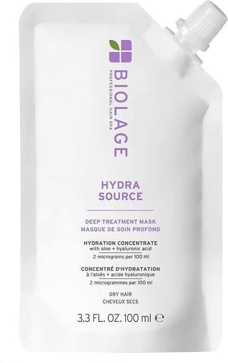 Biolage Hydra Source Deep Treatment Mask, Hydrating Dry Hair, 100ml