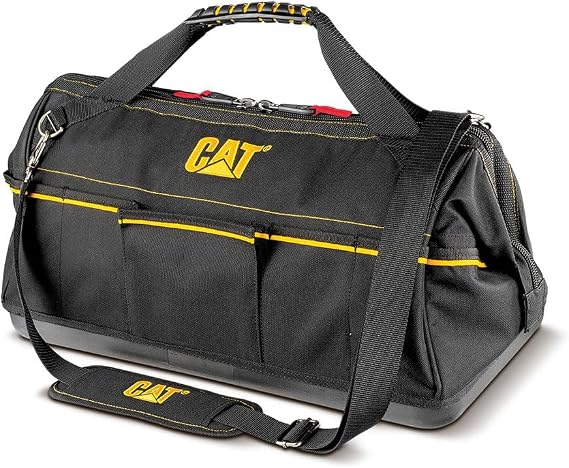 CAT DA980238 20'' Geniş Ağızlı Ağır Hizmet Bez Alet Takım Çantası