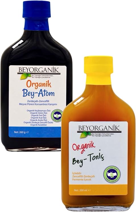 Beyorganik Organik Atom & Bey Tonik 2'li (PESTİSİT VE AĞIR METAL ANALİZLİ)