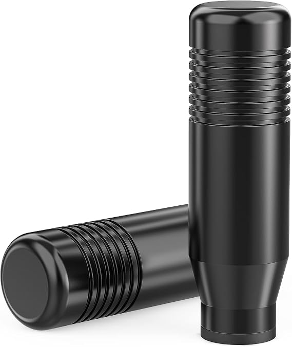 Gear Shifter Knobs and Adapter Compatible with Logitech G29 G920 G923 G27 Driving Force Stick Aluminum Weighted Shift Knob Gear Shifting Lever Handle Black