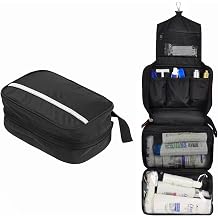 Microcase Practical Hangable Multi-Pane Organizer Bag for Travel and Daily Use - AL5112