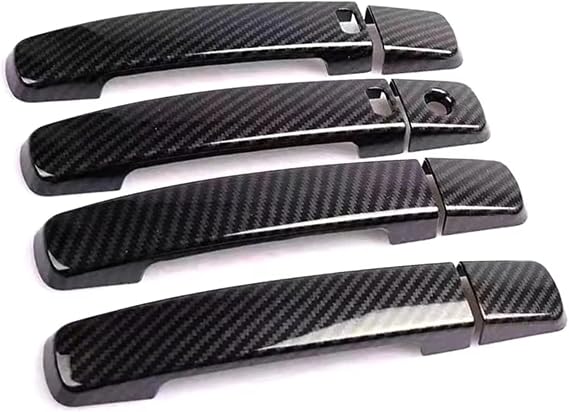 External Compatible With Infinity G25 G37 2008 2009 2010 2012 2013 Bowl Carbon Fiber Texture Accessories Car Exterior Door Handle Cover