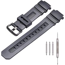Resin Rubber Watch Strap Compatible with Caiso G-shock AWG-M100 AW590 591 Waterproof Sports Replacement Band Accessories